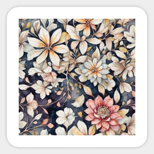 Botanical Bliss: Watercolor Wildflowers V1 Sticker